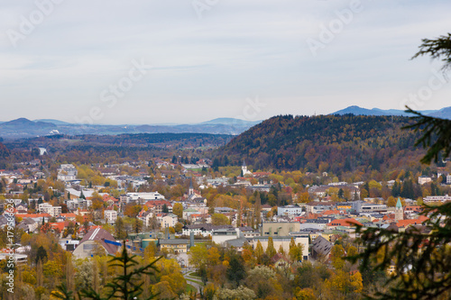 City Bad Reichenhall in late fall