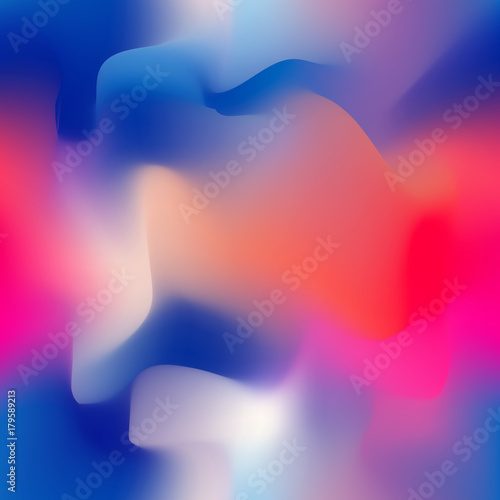 Abstract motion hi-tech colorful blurred seamless pattern