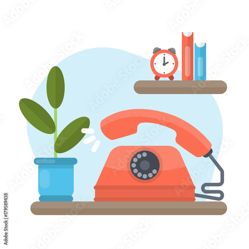 Old phone ringing.