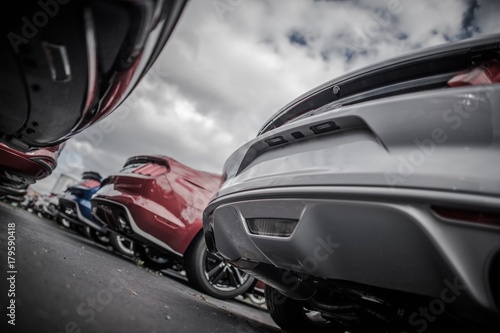 City Parking Full of Cars © Tomasz Zajda