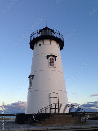 The Edgartown Lighthouse on Martha's Vineyard, Massachusetts