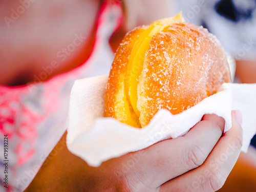 Photography Bola De Berlim Portuguese Doughnut Or Berliner