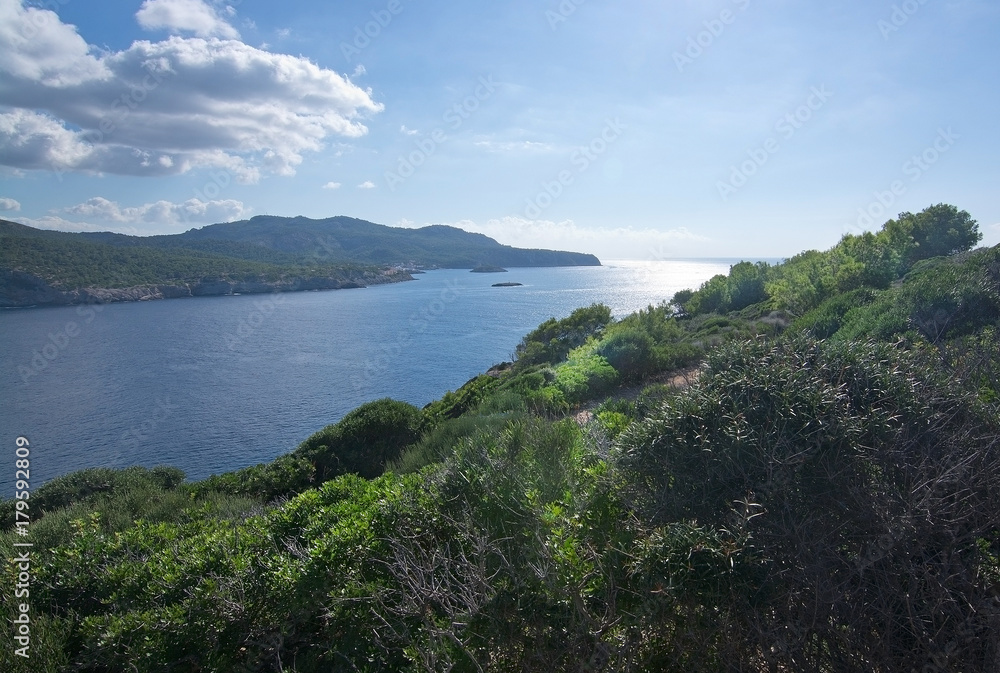 Dragonera landscape view