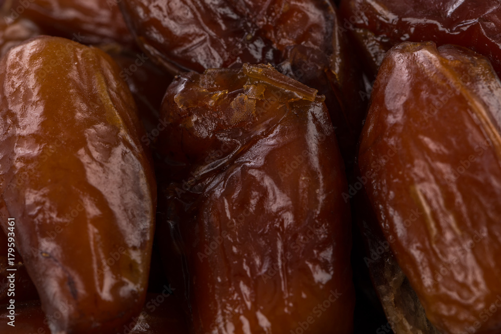 Dates fruits close up Dates fruits close up