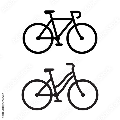Two bike icons