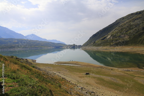 Lago di Montespluga, Stausee am Splügen Pass in Italien