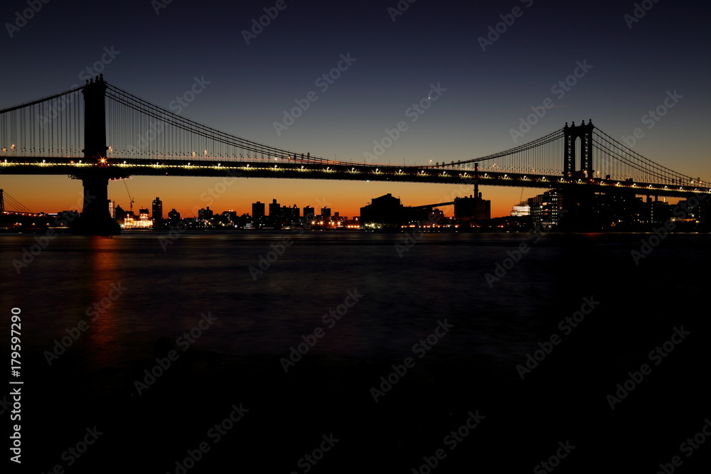 Obraz premium Manhattan Bridge