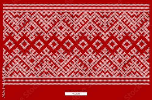 national ornament background