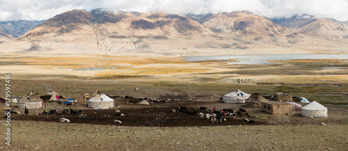 Ergail. Camp of the current Afghan Kyrgyz  Khan.