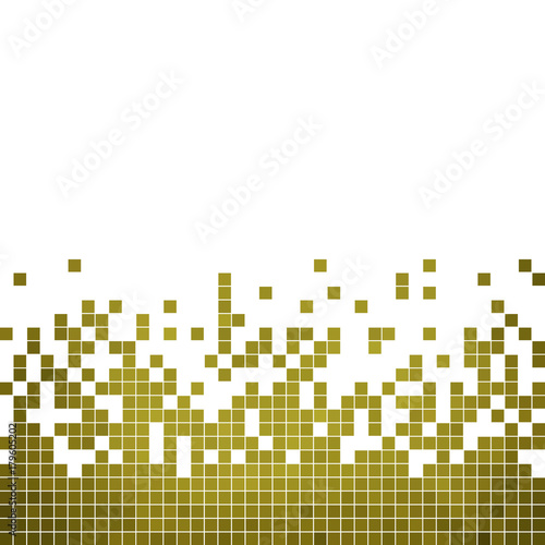 abstract vector square pixel mosaic background