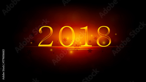 2018 New Year Background