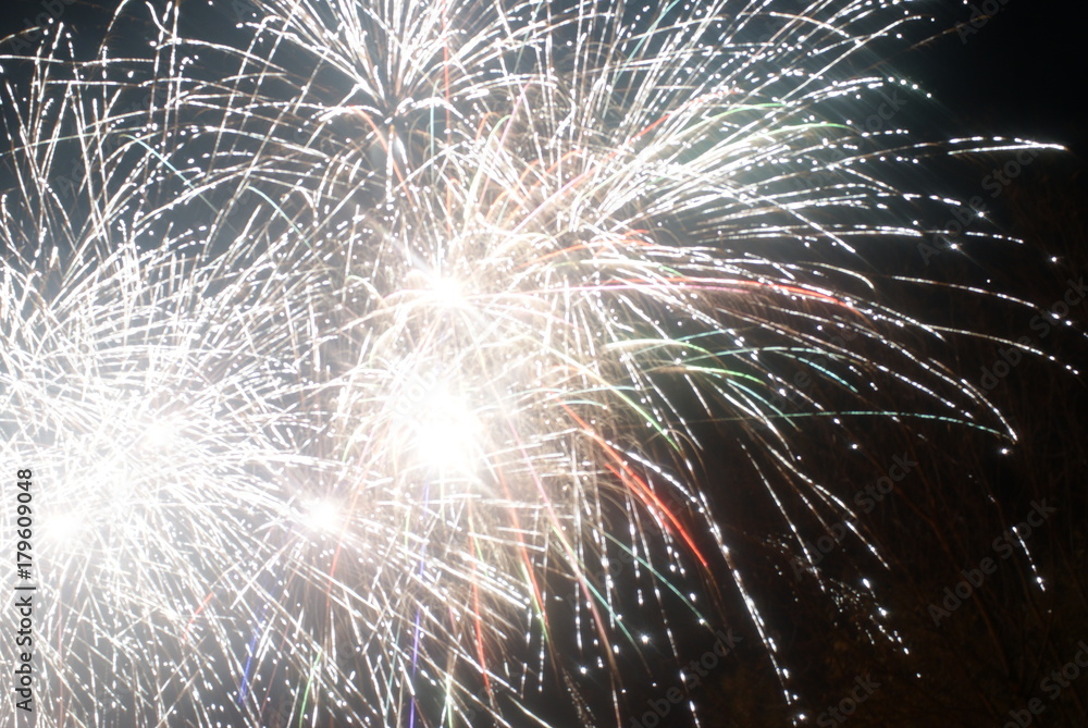 Naklejka premium Fireworks Night Spectacular
