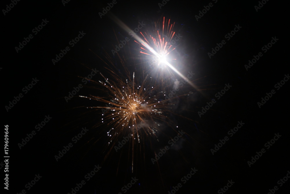 Fototapeta premium Fireworks Night Spectacular