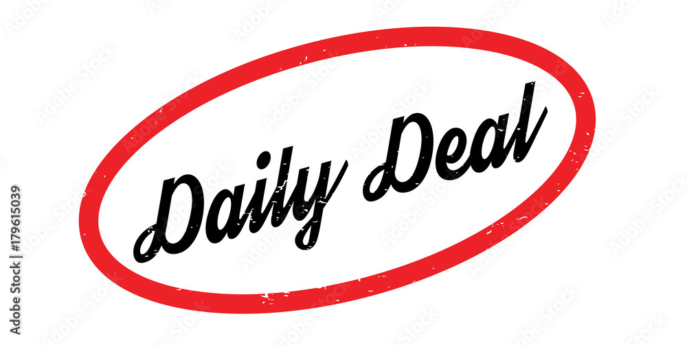 Daily Deal rubber stamp. Grunge design with dust scratches. Effects can be easily removed for a clean, crisp look. Color is easily changed. Daily Deal rubber stamp. Grunge design with dust scratches. Effects can be easily removed for a clean, crisp look. Color is easily changed.