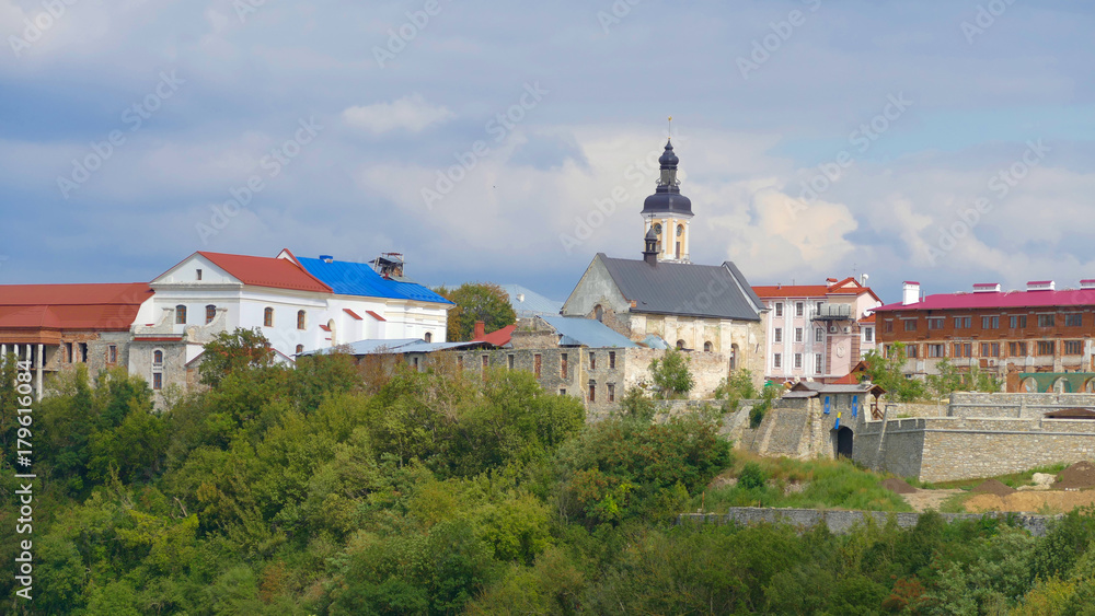 Kamieniec Podolski - an old medieval town full of monuments - castles of towers of the walls. It is an important tourist resort known in Poland and Ukraine especially by the famous castle.