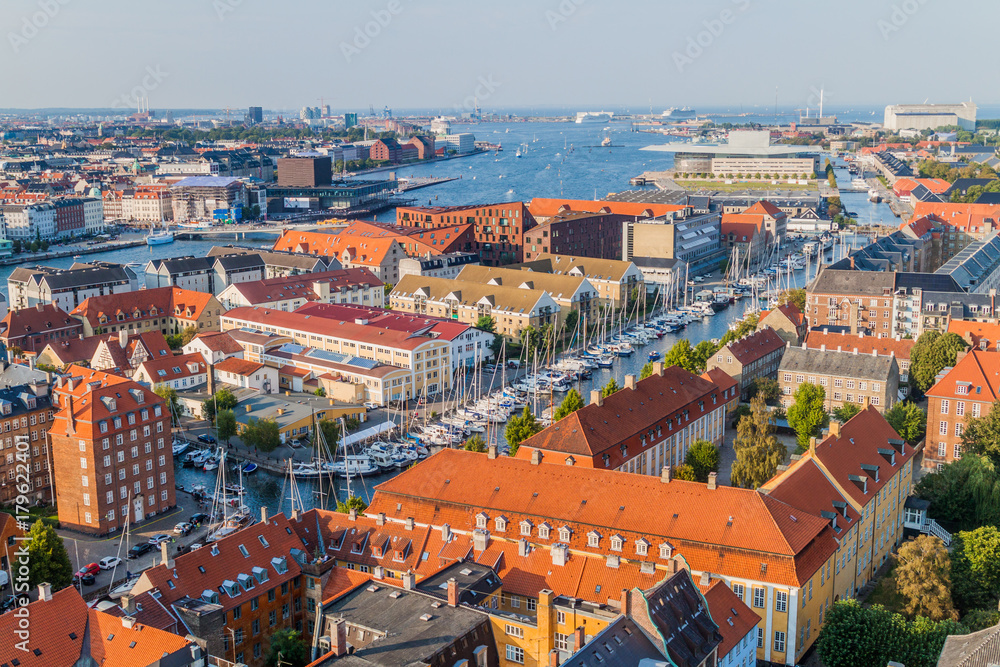 Christianshavn district of Copenhagen, Denmark