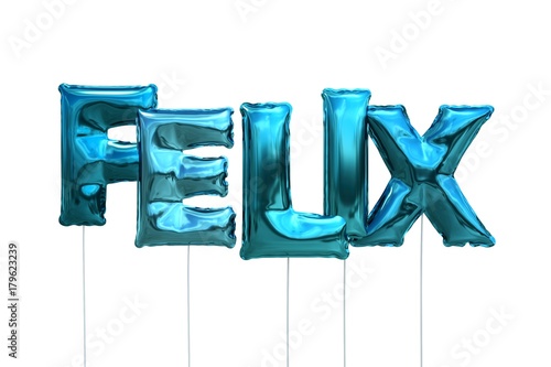 Fotografia Luftballons Name Felix