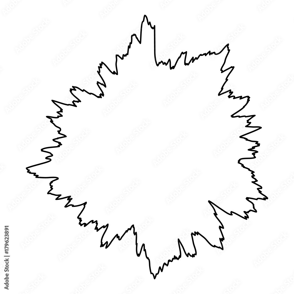 Equalizer volume icon, simple black style