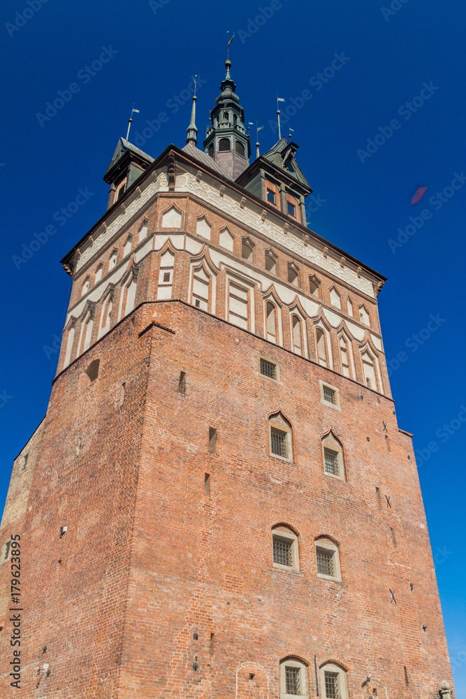 Torture House And Prison Tower in Gdansk, Poland