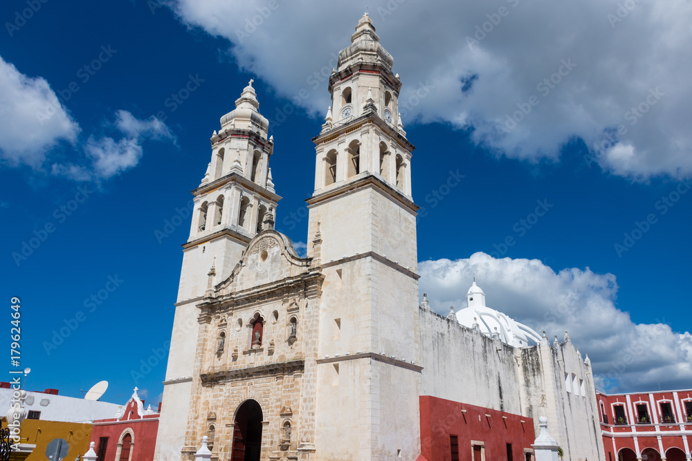 Cathédrale de Campeche, Mexique