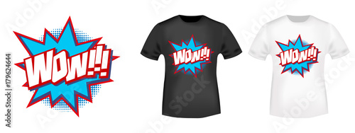 T-shirt print design