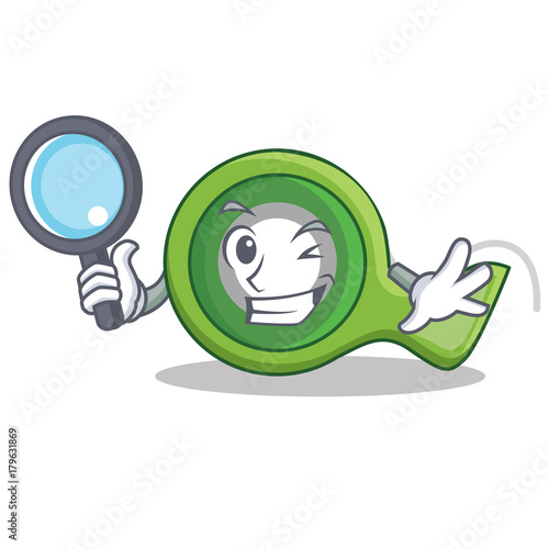 Detective adhesive tape character cartoon