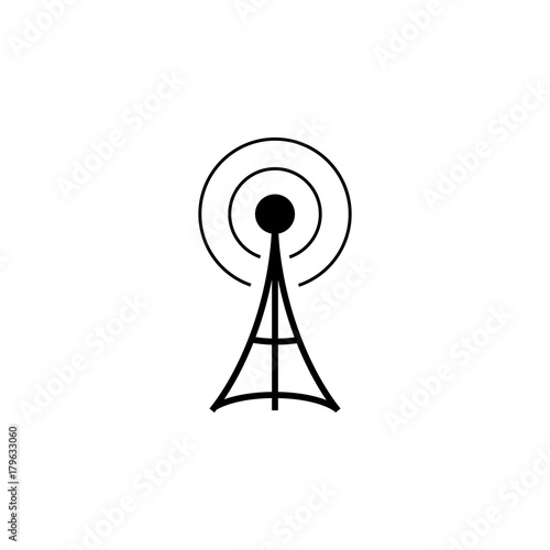 antena icon. Media element icon. Premium quality graphic design. Signs, outline symbols collection icon for websites, web design, mobile app, info graphics