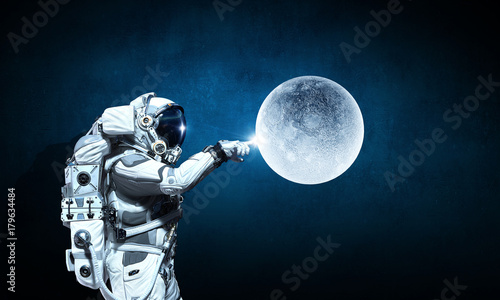 Spaceman and his mission. M...