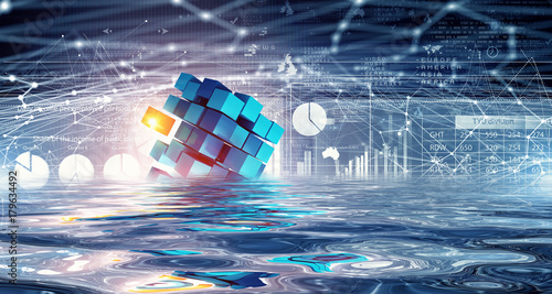 Fototapeta Innowacyjne technologie i środowisko