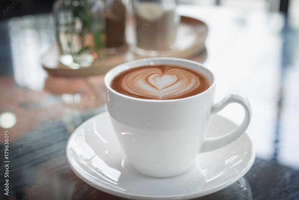 coffee cup on wooden table coffee cup on wooden table