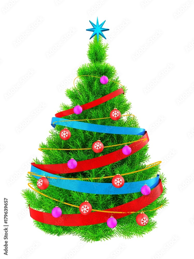 3d neon green Christmas tree 3d neon green Christmas tree