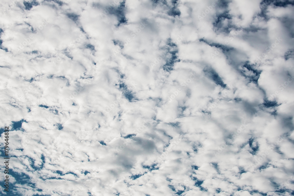 Clouds of background.