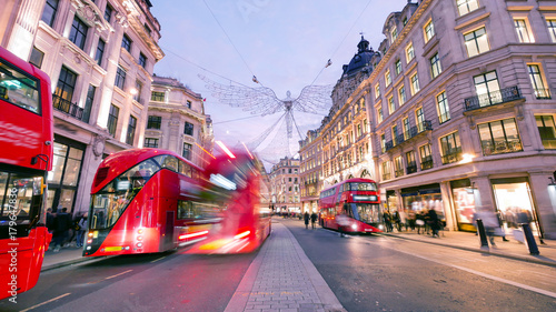 Photography Shopping at Oxford street, London, Christmas day