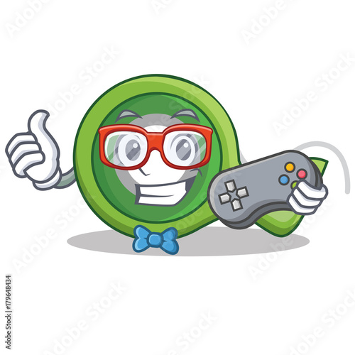 Gamer adhesive tape character cartoon