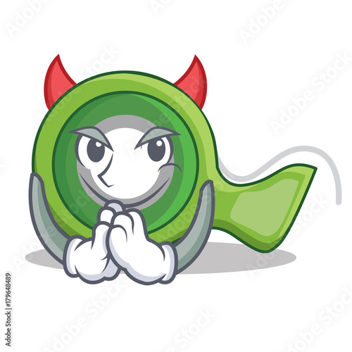 Devil adhesive tape character cartoon