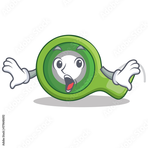 Surprised adhesive tape character cartoon