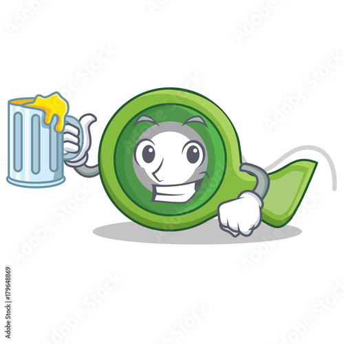 With juice adhesive tape character cartoon