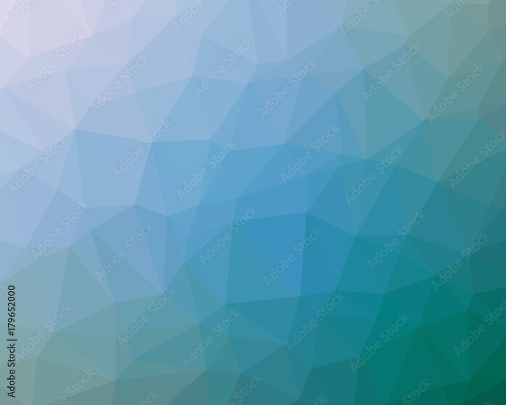 Abstract blue background in modern low poly geometric design Abstract blue background in modern low poly geometric design