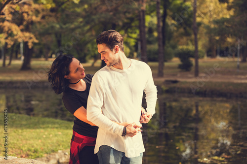 Couple in love.