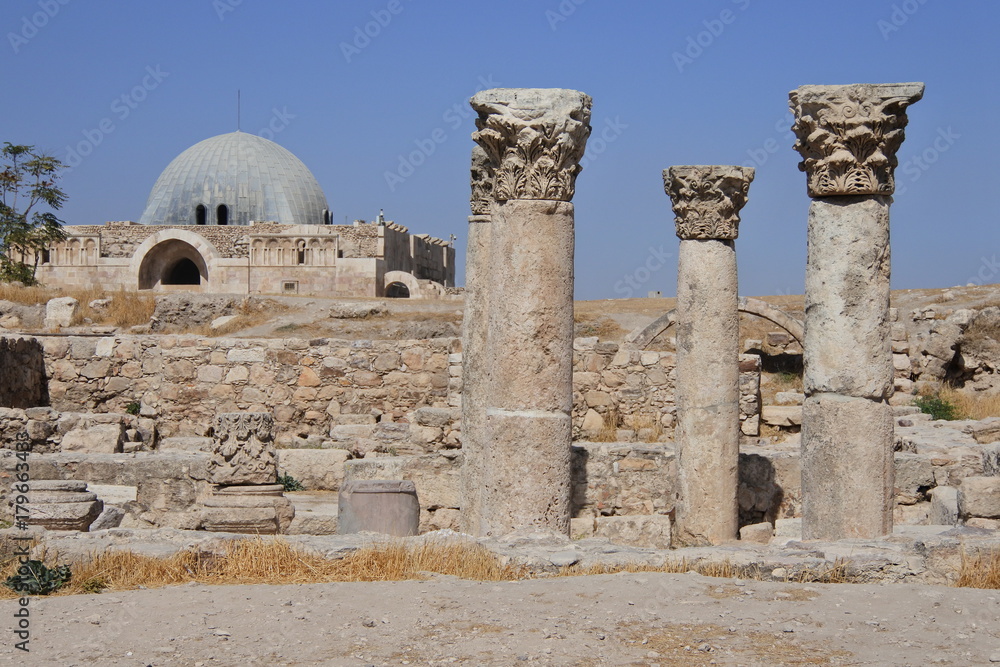 Die Zitadelle von Amman