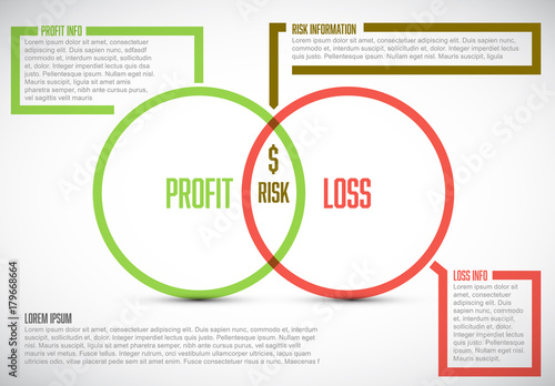 Business model template - profit, risk and loss