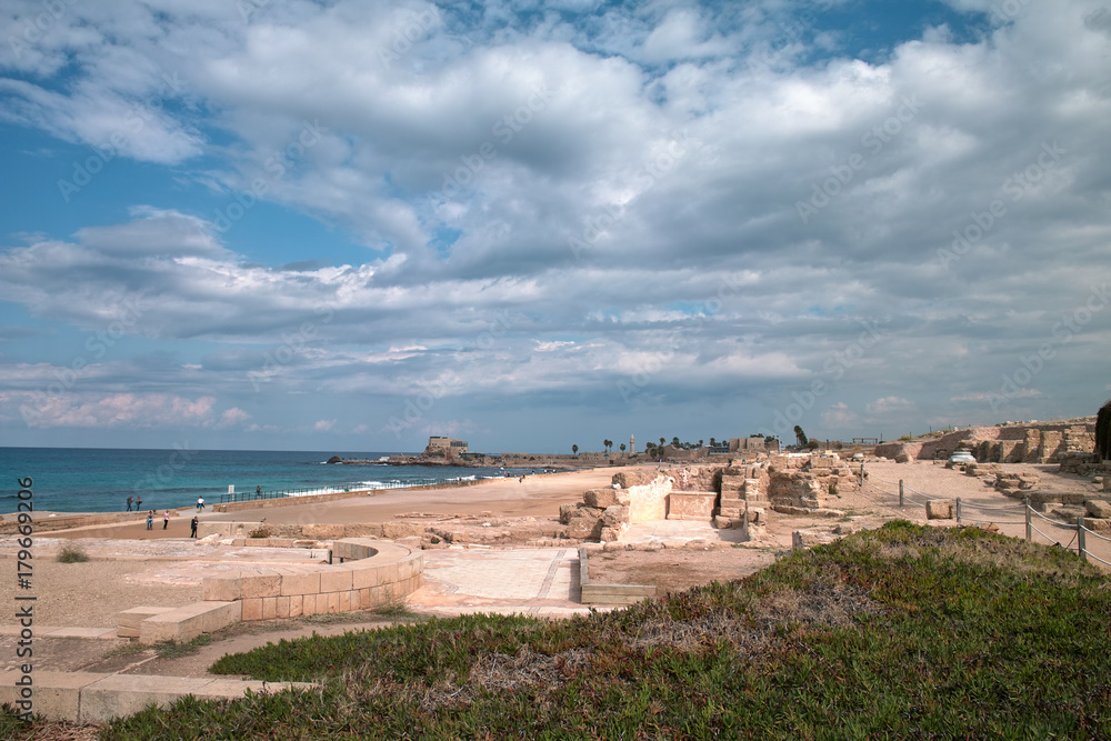 The Ruins of Cesarea, general view