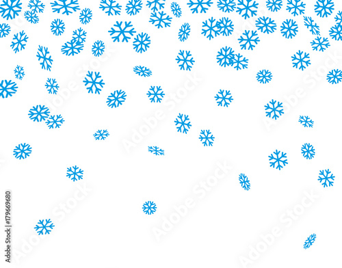 Snowfall background