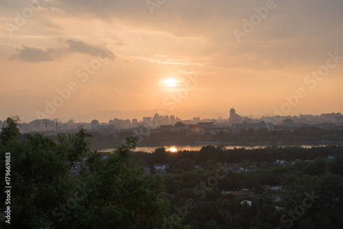 Sunset from Jingshan Park