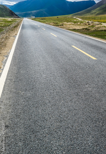 Wallpaper Mural road through grassland in China Torontodigital.ca