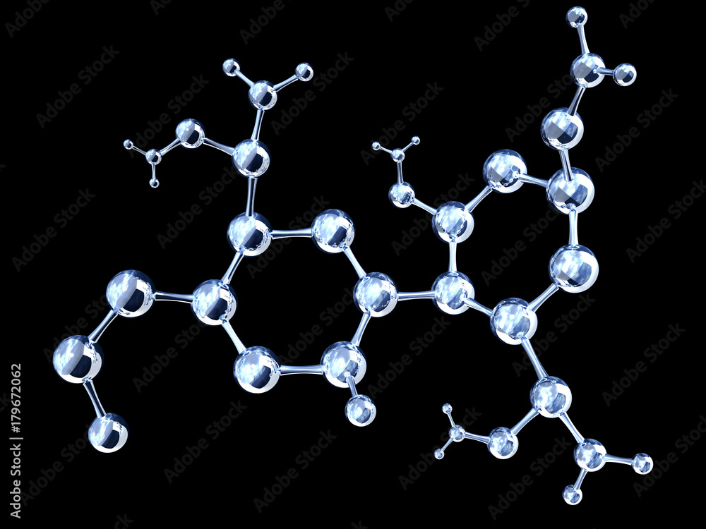 Abstract molecular structure Abstract molecular structure