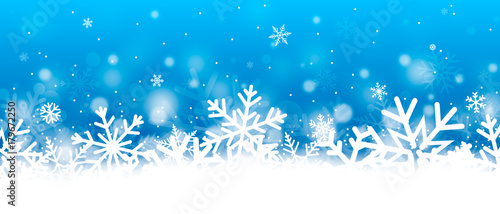 Snow banner