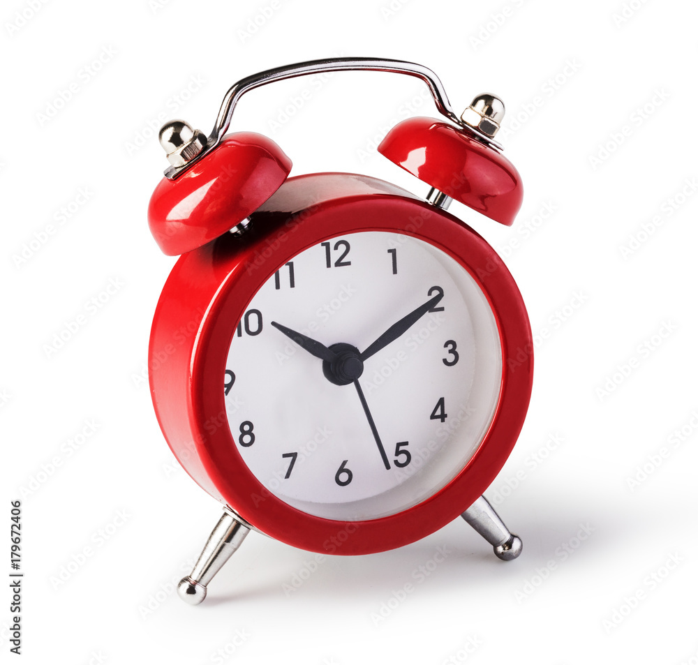 red alarm clock red alarm clock