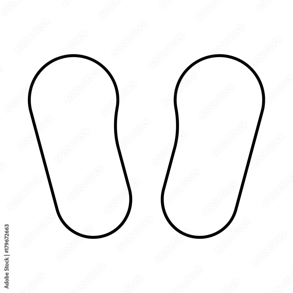 Baby footprint in footwear black icon . Baby footprint in footwear black icon .