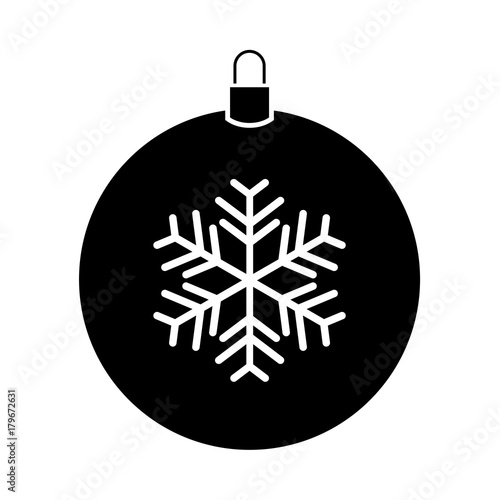 New Year ball toy. Christmas ball or Xmas bauble